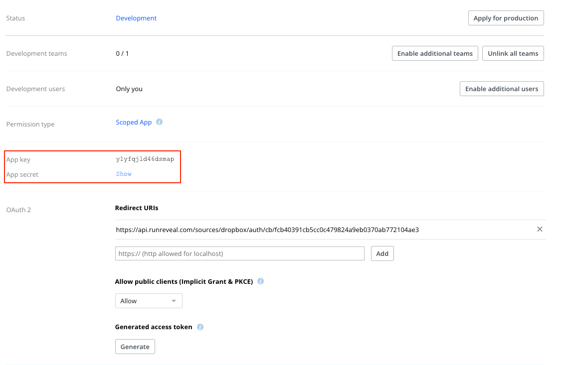 dropbox-settings