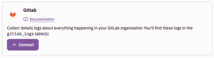 GitLab source tile
