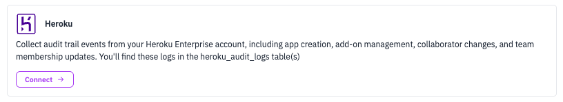 heroku-audit-setup