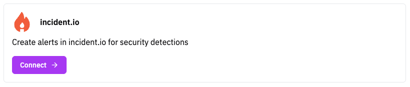 incident.io notification channel in RunReveal