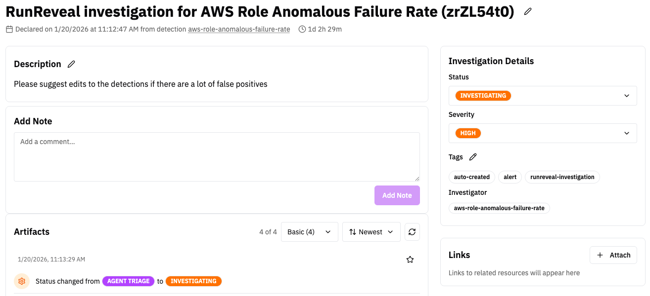Investigation Automations