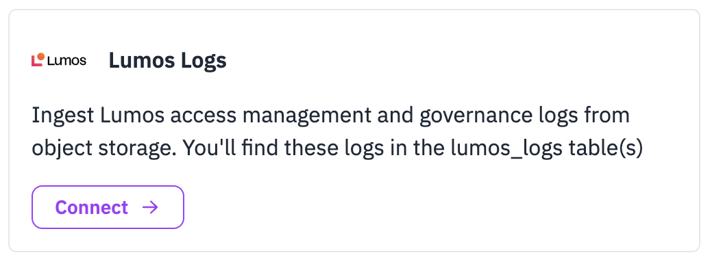 Lumos Source Setup