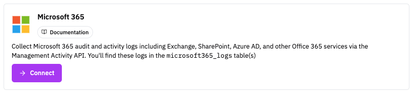 Microsoft 365 source in RunReveal