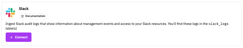 Slack source in RunReveal