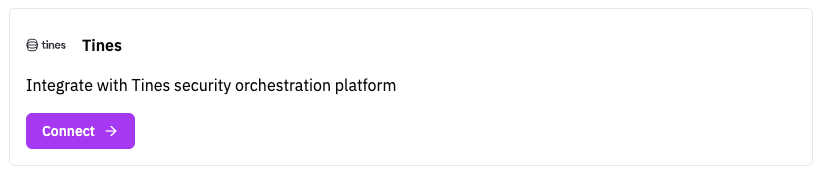 Tines notification channel in RunReveal